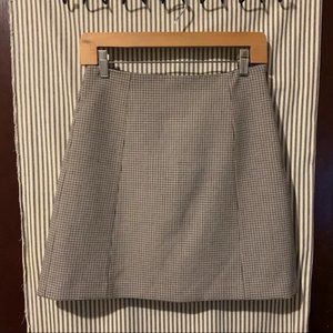 Aritzia Babaton Plaid Mini Skirt